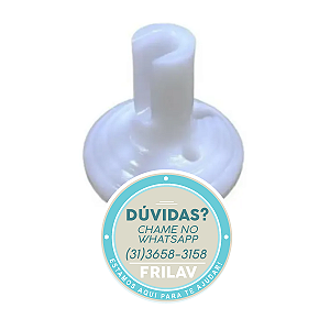 Pivô do Agitador Original Electrolux A12388901 / 41044614 - Para Lavadoras TOP6, TOP8, LM06A e Modelos Antigos