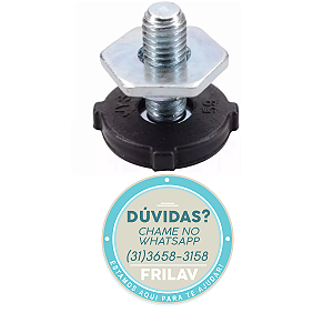 Pé Nivelador de Apoio para Lava e Seca Samsung - Código DC97-00921U-S / SPB-0921U-S - Anti Vibração