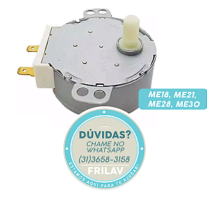 Motor do Prato 127V Original Electrolux 64376913 / 41011882 - Para Micro-ondas ME18, ME28, ME30 e Diversos Modelos