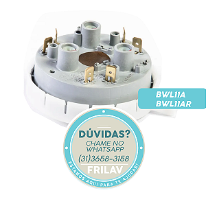 Pressostato de 3 Níveis Original Brastemp W10171528 - Para Lavadoras BWL11A / BWL11AR - Medição de Nível de Água