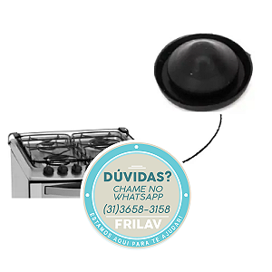 Capa de Vedação do Interruptor Original Electrolux 67590234 / 41011365 - Proteção Contra Líquidos e Acabamento para Fogão