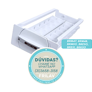 Sua solicitação é para a Forma de Gelo Twister, um acessório essencial para a produção de gelo em refrigeradores Brastemp. A descrição deve focar na função (produção e liberação de gelo), na qualidade Original e no código de fábrica (W10420716), além de l