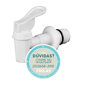 Torneira Automática para Filtro de Água e Bebedouro - Acionamento Superior - Código 016323