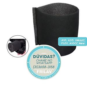 Filtro de Espuma Original Electrolux A96888601 - Para Aspiradores A10, A20, SMART, FLEX, New A10CC - Proteção do Motor