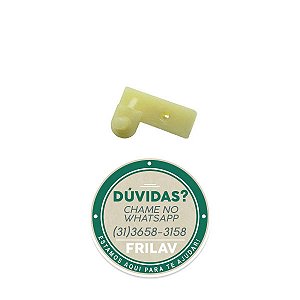 Dobradiça da Porta do Evaporador (Congelador) com Mola - Original Electrolux - Para Geladeiras R26 e R28