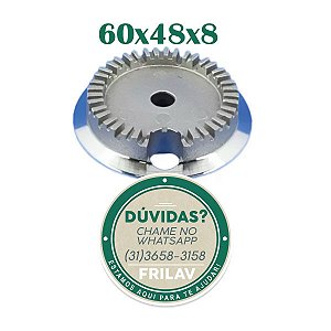 Queimador Rápido para Fogão Electrolux 59mm Original - 62545983