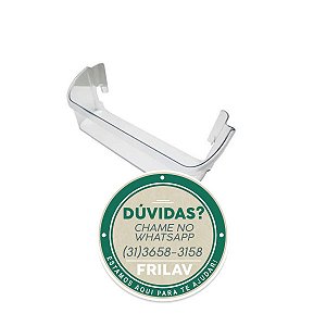 Prateleira de Porta Inferior Pequena Side By Side Electrolux Original - A07818701