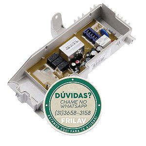 Placa de Potência para Lavadora Brastemp Ative 11kg Original - W10416690
