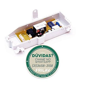 Placa de Potência para Lavadora Brastemp 15kg 127V Original - W10882442