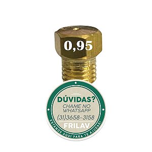 Injetor de Gás GLP 0,95 para Fogão Brastemp Original - 326051267