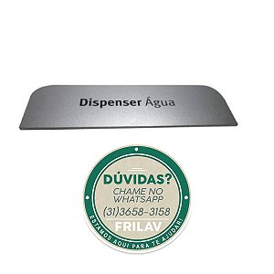 Arremate Externo Inox para Dispenser de Água Electrolux Original - 67492754