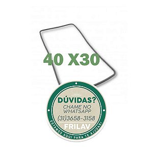 Borracha Gaxeta do Visor da Porta Lava-Louças Electrolux LE08 - A07921901