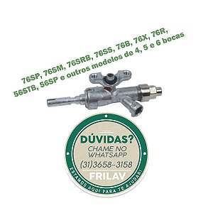 Registro de Forno com Válvula de Segurança Electrolux GLP Original - 65400013