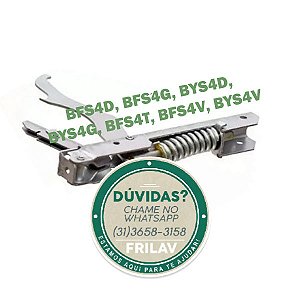 Dobradiça de Porta do Forno Fogão Brastemp BFS4 BYS4 Original - W10698524