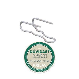 Clipe de Fixação do Eletrodo Fogão Brastemp Consul Original - W10305590