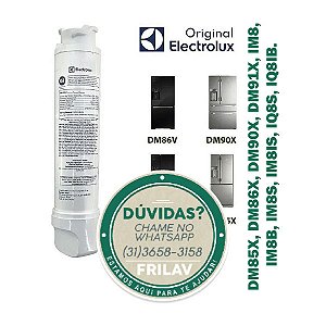 Refil Filtro de Água Refrigerador Electrolux French Door Original - 807946706