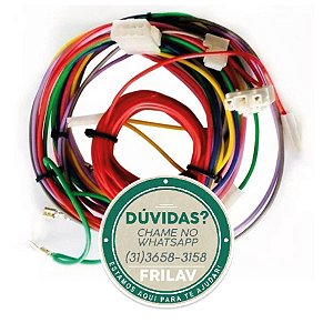 Rede Elétrica Inferior Lavadora Electrolux LT12 LTP12 Original - 64501681