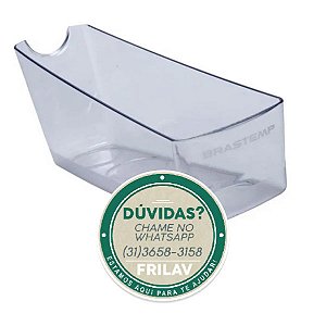 Recipiente de Garrafas para Geladeira Brastemp Ative! Original - W10347202