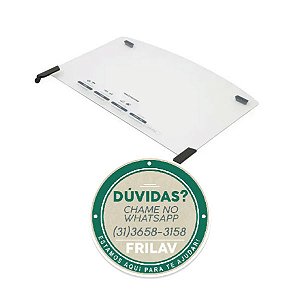 Tampo de Vidro Temperado Original para Fogão Brastemp 5 Bocas - W10881641