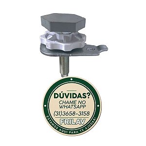 Pé Nivelador de Aço Original para Lava e Seca Electrolux LSE11 – A07646101