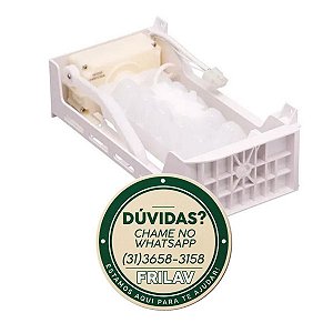 Fábrica de Gelo Ice Maker Original Geladeira Brastemp Side Inverse – W10351342