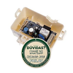 Caixa de Controle Eletrônico (Placa de Potência) Original Brastemp BRE57A – W11123830