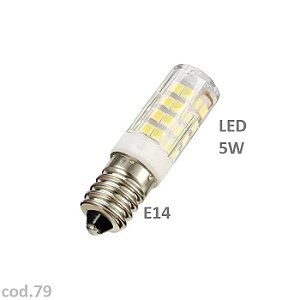 Lâmpada LED 5W E14 127V – Alta Eficiência e Durabilidade (Referência 14471)