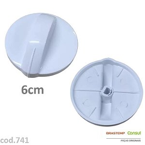 Botão de Controle Original Lavadora Consul Maré 7,5kg e 10kg – 326057066