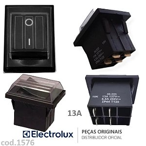 Interruptor com Capa de Proteção para Lavadora de Alta Pressão e Aspirador Electrolux – 64400488