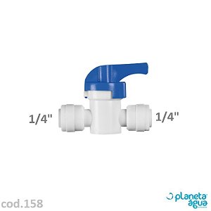 Conexão Registro para Purificador 1/4 Engate Rápido – CN220