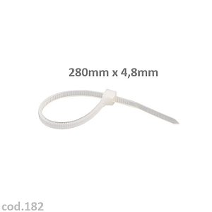 ABRACADEIRA PLASTICA 28 CM 280X4,8