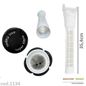 Filtro de Fiapos Central Original Brastemp – W10803356