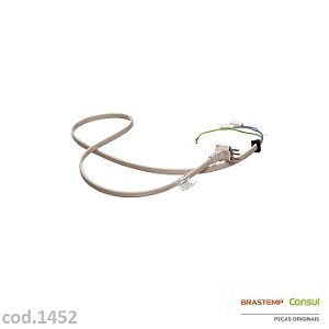 Cabo de Alimentação Tripolar 20A Original Brastemp e Consul – W10526167
