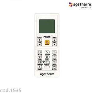 Controle Remoto Universal para Ar-Condicionado AGT-U4 – 7898663999075