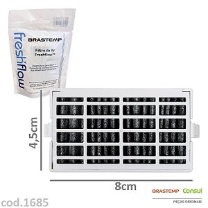 Filtro de Ar Antiodor Original Brastemp e Consul – W11360276