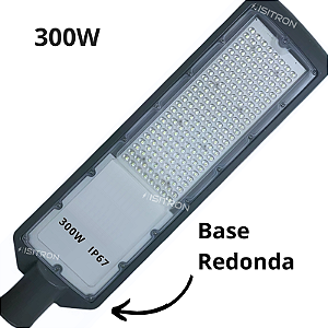Luminária Led 300W Smd IP67 Base Redonda uso geral