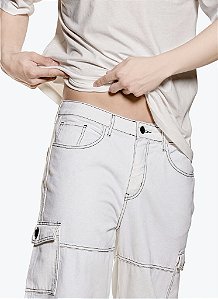 Calça Jeans Baggy Centaurus Off White