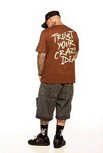 Camiseta básica Trust com Silk