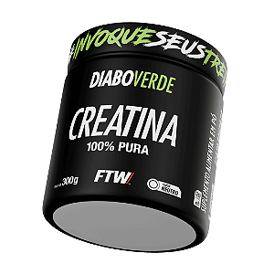 Creatina Monohidratada 300g - Diabo Verde