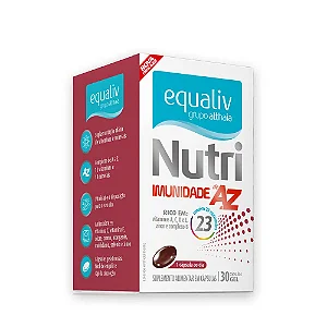 Nutri Imunidade AZ - 30 Cápsulas Equaliv