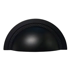 Puxador Para Móvel Concha Shell Preto 64mm ZP4318 – Zen