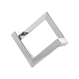 Puxador Para Móvel Ponto Split 64mm Cromado - Torralba