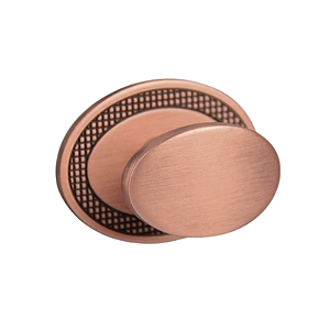 Puxador para Móvel Ponto Beetle Com Base Granada Vecchio Cobre ZP5402 - Zen