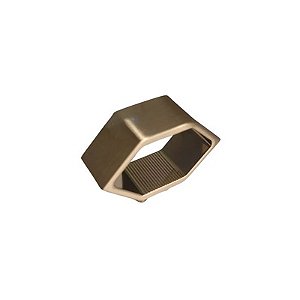 Puxador Para Móvel Alça Elemento Zen Pequeno Gold Escovado 11mm ZP5453 - Zen