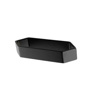 Puxador Para Móvel Alça Elemento Zen Medio Preto 48mm ZP5454 - Zen