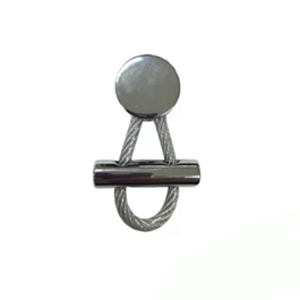 Puxador para Móvel Ponto Oriente Cromado Com Espia ZP1796 - Zen