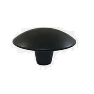 Puxador para Móvel Ponto Orion Pequeno 33mm Preto ZP1883 - Zen