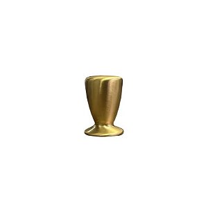 Puxador para Móvel Ponto Firoo Pequeno Dourado Escovado - Gruppa