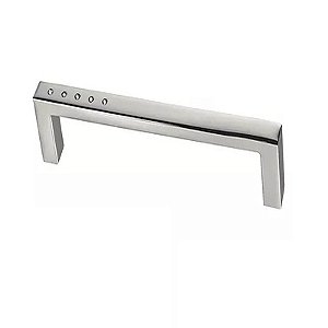 Puxador Para Móvel Alça Siena 5 Swarovski Cromado 448mm - Gruppa