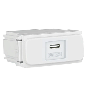 Módulo Tomada Keystone USB-C Composé Branco - WEG